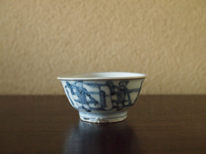 呉須染付小服茶碗 | 京都寺町の骨董品店 古美術いもと