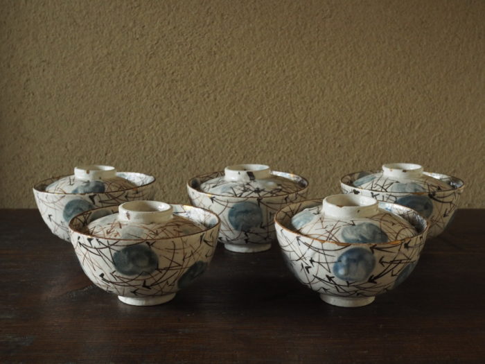 絵瀬戸蓋茶碗 | 京都寺町の骨董品店 古美術いもと