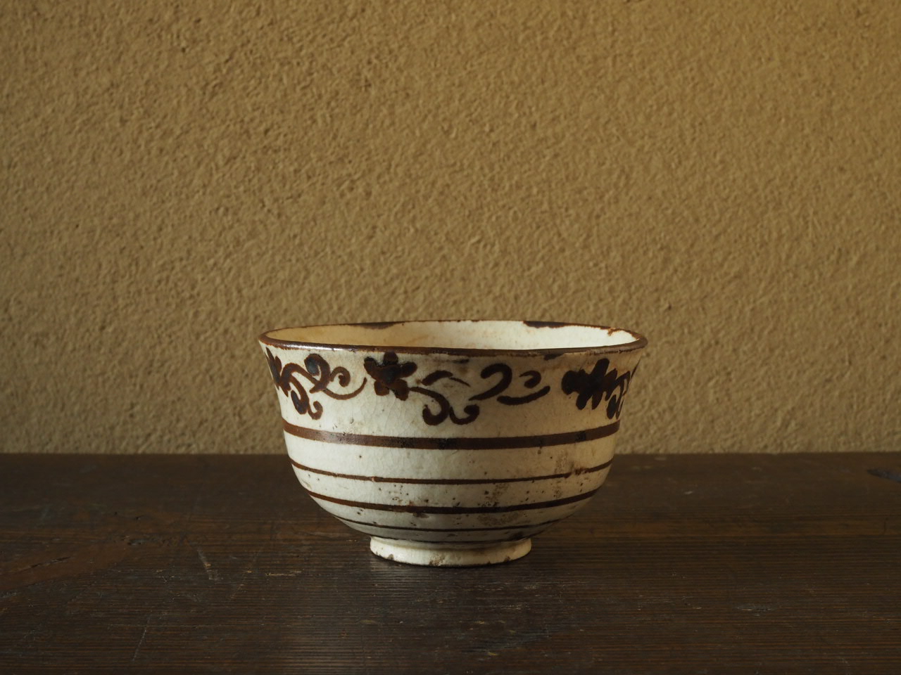 絵瀬戸茶碗 | 京都寺町の骨董品店 古美術いもと
