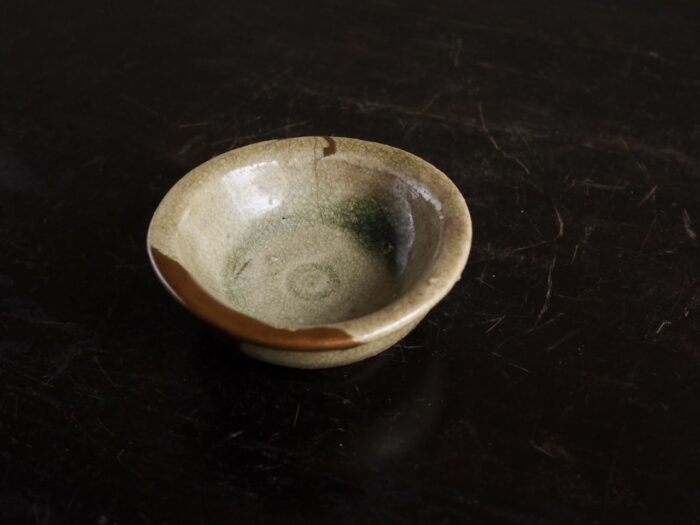 古瀬戸　盃　江戸時代　金継ぎ 古瀬戸 盃 江戸時代 金継ぎ 瀬戸 筒盃 江戸時代 瀬戸 筒盃 江戸