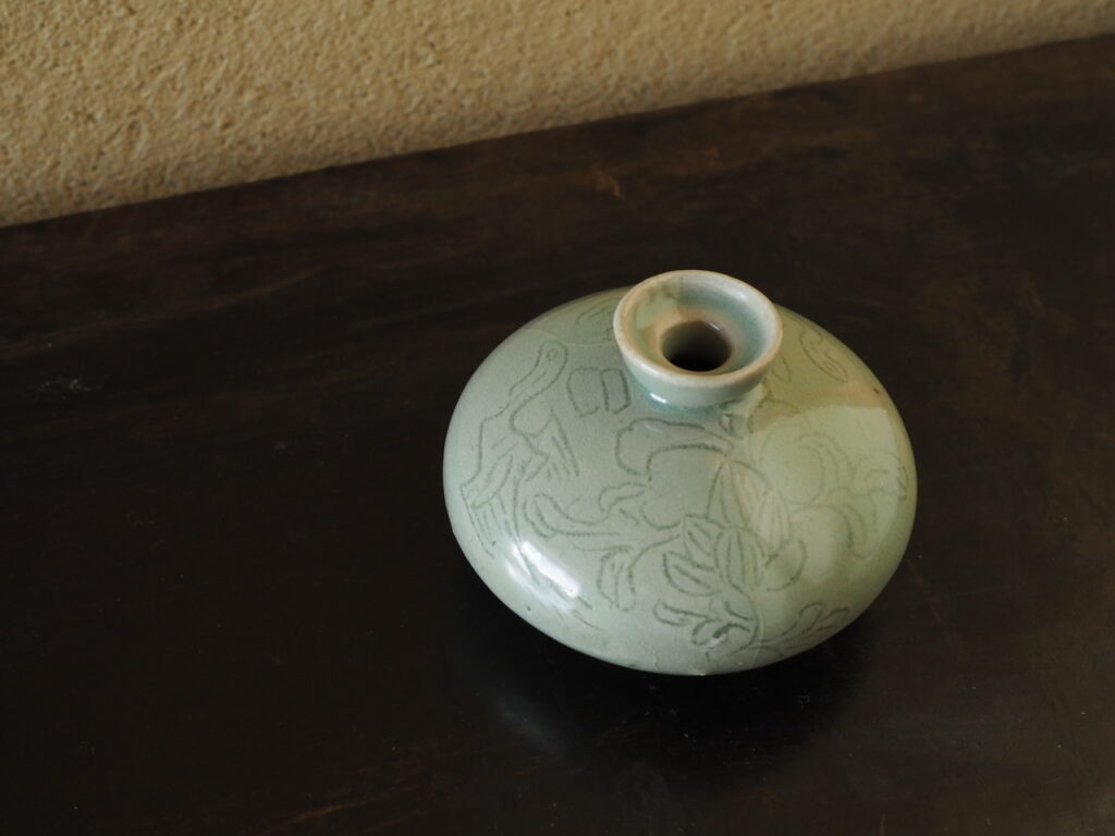 高麗青磁油壺 | 古美術いもと