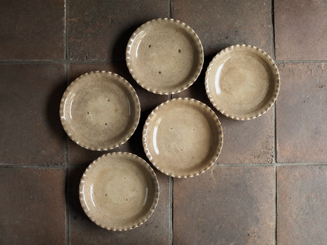 御深井釉中皿 | 古美術いもと