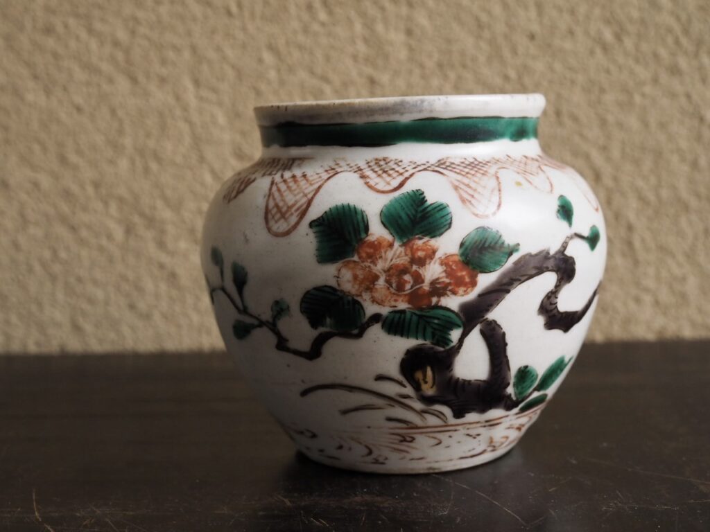 古九谷色絵小壺 | 古美術いもと